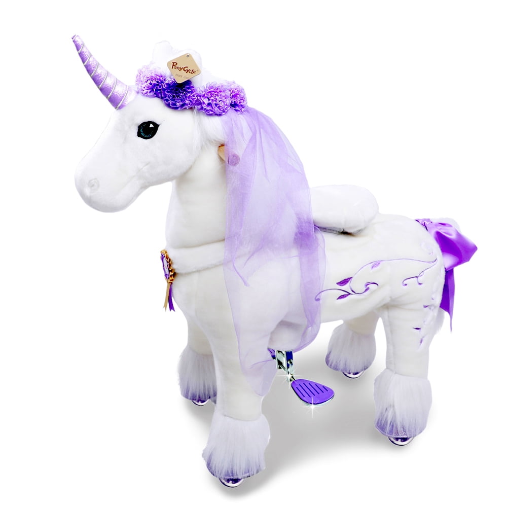 large unicorn ride on