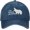 Navy Blue, variant on I Just Freaking Love Hippos Hat Washed Cotton Baseball Cap Adjustable Vintage Denim Hat Golf Sun Cap Funny Gift for Men Women