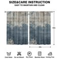 thumbnail image 2 of Gray Abstract Oil Painting Curtains-blackout Curtains Bedroom Decor Living Room Darkening Grommet Window Drapes 2 Panels Set 41"x63", 2 of 2