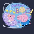 thumbnail image 3 of CafePress - Peppa Pig: Peek A BOO! - Kids Sweatshirt, Youth Crew Neck Sweatshirt, 3 of 4