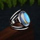 thumbnail image 5 of Fiudx Joyería de Piedra Lunar, Anillo de Plata Esterlina Hecho a Mano, Collar de Moda con Degradado, Pulsera de Sanación Emocional, Idea de Regalo para Mujer, Potenciador Del Equilibrio Espiritual, T, 5 of 6