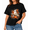 Black-9, variant on Cottagecore Floral Ghost Vintage Pumpkin Fall Halloween T-Shirt