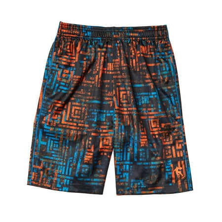 Boys' Polyester Mesh Down Court Basketball Gym & Workout Shorts
