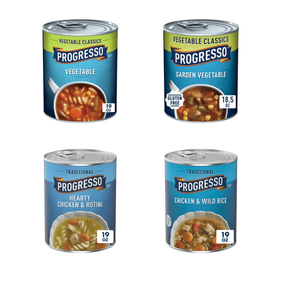 Progresso 8-Flavor Soup Assortment – A Warm & Satisfying Meal in Every Can
