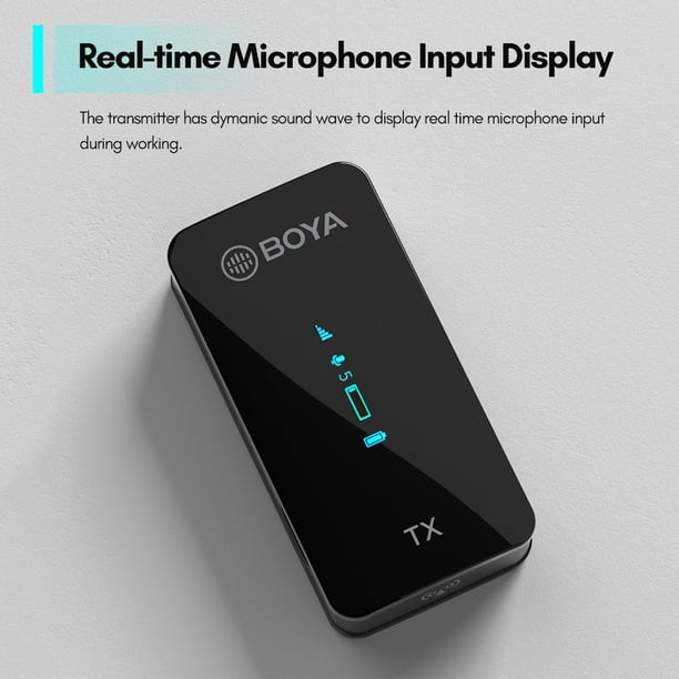 BOYA BOYA BY-XM6- 2.4G Wireless Microphone System(2 Transmitters