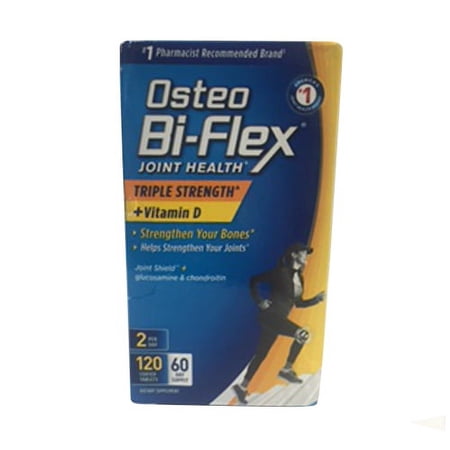 Osteo Bi-Flex Joint Health Triple Strength With Vitamin D Tablets - 120 Ea