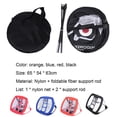 thumbnail image 3 of Golf Training Net Folding Lawns Backyard Train Aids Accessories for Learner Reusable Outdoor Indoor Practice Cage Support Rod Accessories Golfer Type 5, 3 of 6