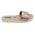 thumbnail image 4 of Old Soles Girls Puff Leather Slides, Pink Frost,35 EU (3.5 US) M US, 4 of 7