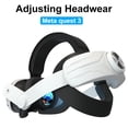thumbnail image 1 of Correa para la cabeza ajustable, accesorios VR, diadema plegable para auriculares Meta Quest 3, 1 of 7
