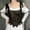 Brown, variant on Plus Size Shapewear Fashion Women's Sweet Tie Corset Bow Lace Wide Shoulder Strap Court Underwear Shapewear Strapless Shapewear for Women on Clearance