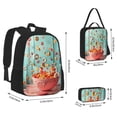 thumbnail image 2 of Fotbe Floating Colorful Cereal Set Escolar 3 en 1 para Niños - Mochila Duradera con Lonchera Aislante y Estuche para Lápices - Mochila Escolar para Niños y Niñas, 2 of 7