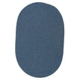 thumbnail image 1 of Wool Solids WL01R036X036 Wool Solids - Tapis Rond Bleu Fédéral de 3 Pi, 1 of 2