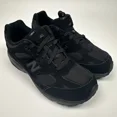 thumbnail image 1 of NEW BALANCE 993v1 Boy's Running Shoes Triple Black Suede (GC993TB) SIZE 6.5, 1 of 6
