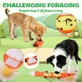 thumbnail image 3 of 2 Pack Squeaky Chew Dog Toys for Small, Medium Breed to Keep Them Busy, No Stuffing Interactive Dog Toys for Boredom and Teething, 3 of 7