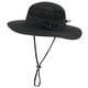 thumbnail image 1 of Connectyle Sombrero de Sol de ala Ancha para Hombres Sombrero Boonie de Vaquero Transpirable UPF 50+ Sombrero de protección Solar para Pesca Senderismo, 1 of 1