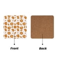 thumbnail image 2 of Xecao Yellow Biscuit for MDF Cork Coaster 4 Pcs,Drink Coasters,Suit for House Warming Gifts New Home ,Coffee Table Decor-Square, 2 of 7