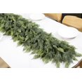 thumbnail image 6 of Guvpev 6FT Lifelike Cedar Christmas Garland, Artificial Realistic Faux Green Cedar Pine Garland, Thick and Lush, Soft Bendable, for Home Fireplace Indoor/Outdoor Christmas Holiday Party Decorations, 6 of 9