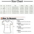thumbnail image 3 of Pntutb Womens Plus Size Clearance Women Shirt Tees Short Sleeve V-Neck T Shirt Print T-Shirt Tops Gift Sky Blue M, 3 of 6