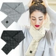 thumbnail image 4 of Soft Electric Heated Scarf, Heating Neck Wrap, USB Powered, 3 Temperature Adjustable, Washable, Safe And Reliable, For Indoors Outdoors, 4 of 8