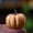 Beige, variant on Halloween Sandalwood Pumpkin Ornament, Wood Carvings Decoration for Fall Harvest Table Shelf Mantel Home Party Decor, 1.57 in (Natural Wood)