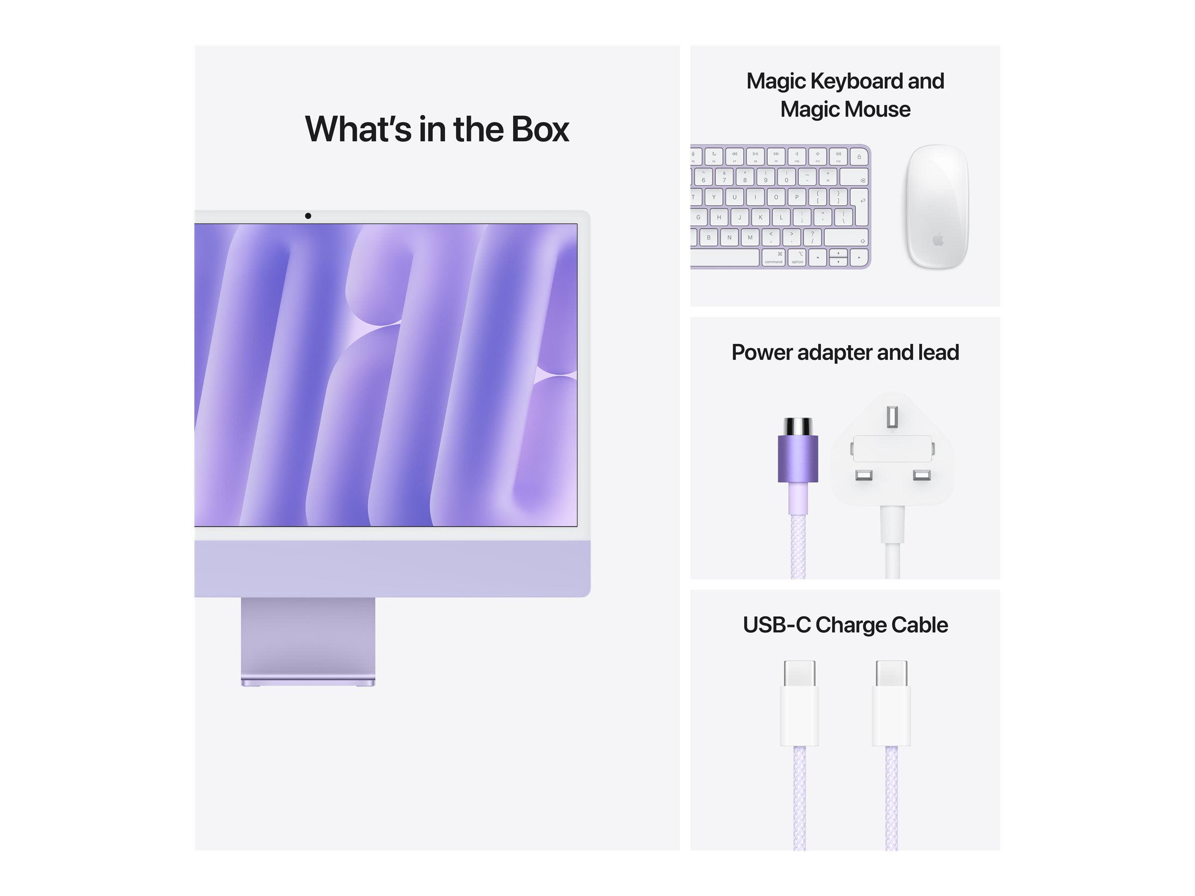 Apple iMac with 4.5K Retina display - All-in-one M4 - RAM 16 GB