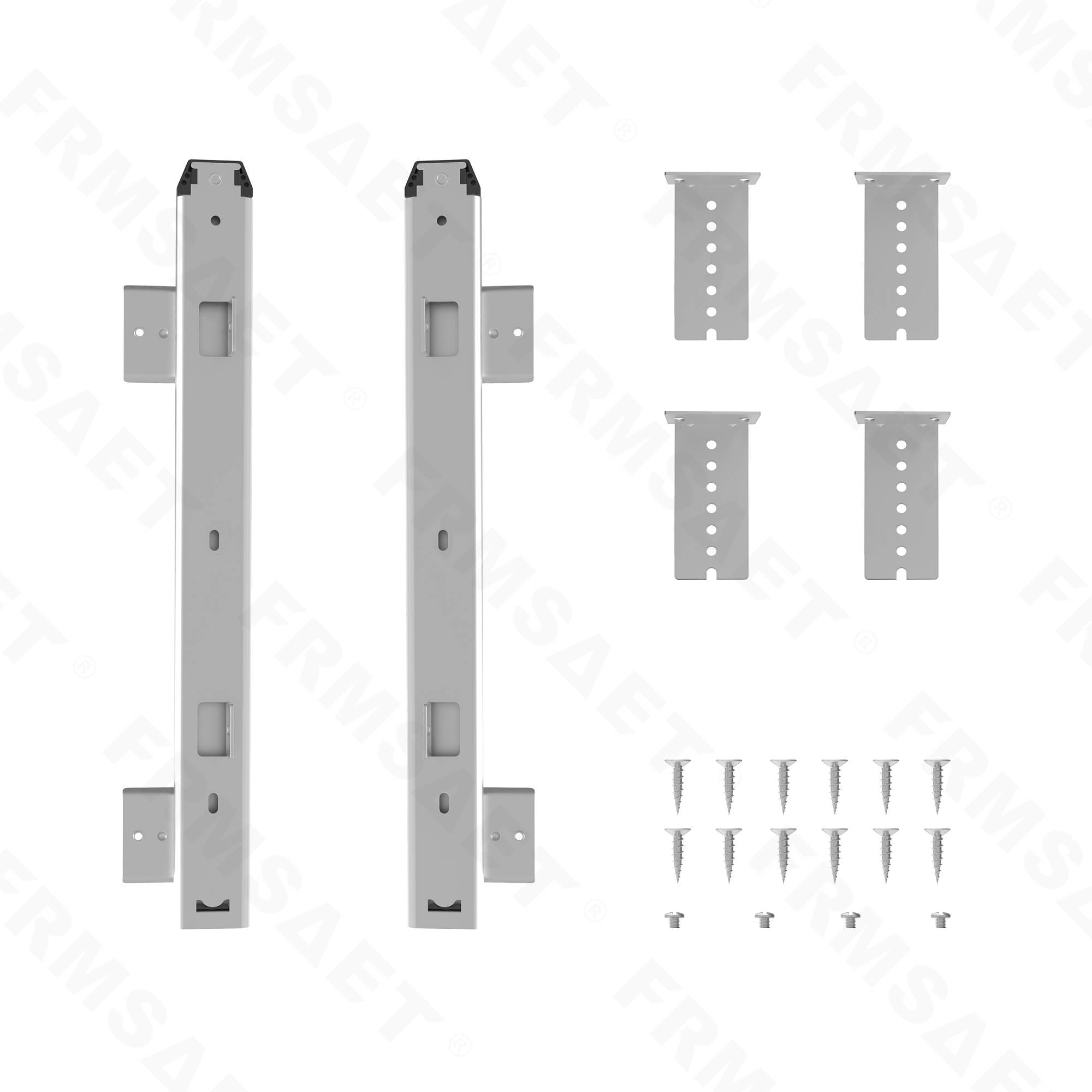 FRMSAET Heavy Duty 12/14/16 inches Drawer Rollers Keyboard Drawer Tray