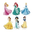 thumbnail image 1 of Princesas Disney Niñas Siluetas Decorativas con Base, Kit 9 Piezas, 1 of 4