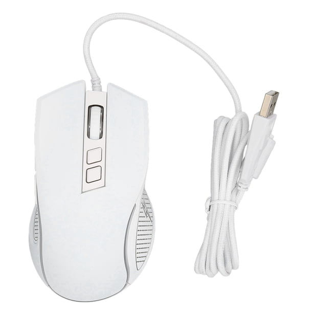 Ratón para juegos USB2.0 4 DPI ajustables RGB retroiluminado diseño ergonómico NikouMX