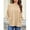 Kahai, variant on Fancyglim Plus Size Sweatshirts for Women Crew Neck Tops Long Sleeve Oversized Fleece Shirts with Pockets Thumb Holes Khaki 2XL