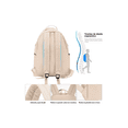 thumbnail image 4 of Mochila Escolar de Moda y Viaje beige, 4 of 4