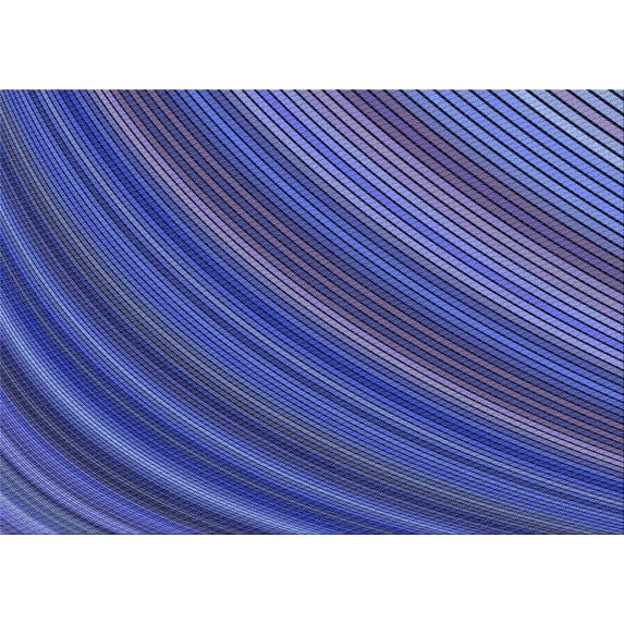 Ahgly Company Machine Washable Indoor Rectangle Transitional Light Slate Blue Area Rugs, 6' x 9'