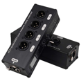 thumbnail image 2 of 1 Paire Câble d'Extension Audio et Réseau 4 Canaux 3 Broches XLR Ou 6.3Mm, DMX512 Rallonge de Signal Mâle+ Femelle, 2 of 5