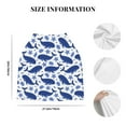 thumbnail image 6 of Fotbe Whale Pattern Car Seat Covers for Babies, Nursing Breastfeeding Cover Infant Carseat Canopy, Soft Stretchy Carrier Cover, 6 of 9