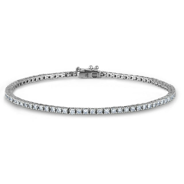 10k Gold 1.70 Cttw Canadian Diamond Tennis Bracelet