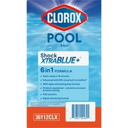 Clorox® Pool&Spa Swimming Pool Shock XTRABLUE® Plus™ Granules, Kills Bacteria & Algae in Swimming Pools, Swim-Ready in 15 Minutes, (12-Pack)