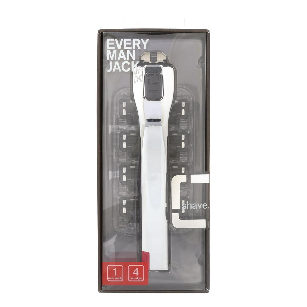 Every Man Jack Manual Razor, Chrome 1 ea