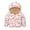 Light Pink, variant on lnmuld Winter Coats for Boys Girls Solid Color Hooded Coats Toddler Warm Padded Jackets Kids Outerwear Size:18-24 Months