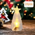 thumbnail image 4 of 24 velas LED para árbol de Navidad, centro de mesa, adorno de mesa para boda Luz cálida y clara., 4 of 9