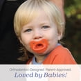 thumbnail image 2 of Chicco PhysioForma® Luxe One-Piece Silicone Pacifier, 16-24 Months, 2pk - Terracotta, New, 2 of 11