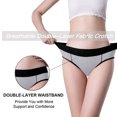 thumbnail image 4 of 3 Pack High Waist Panties for Women Tummy Control Plus Size Cotton Underwear Full Coverage Comfy Ladies Briefs XL, 4 of 7