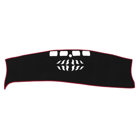 Dashboard Cover for Hyundai Tucson 2025 Dash Cover Mat Carpet Center Console Dash Cover Mat Polyester Black Red 1 Pcs