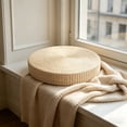thumbnail image 4 of Kugisaki Tatami Floor Pillow Sitting Cushion Round Padded Room Floor Straw Mat for Outdoor Seat, 4 of 8