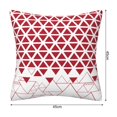 thumbnail image 6 of sunsanly Pillow Cover Geometric Pattern Wear Resistant Non-Fading Washable Luxury Cushion Cover Sofa Pillow Case Decoration, 6 of 8