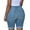 Blue, variant on Utoimkio Women's Ripped Distressed Skinny Jean Shorts Raw Hem Casual Summer Denim Shorts
