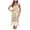 Beige, variant on Qiopertar Sequin Dress for Women Sleeveless Tassel Mini Dress Party Cocktail Night Out Elegant Round Neck Fitted Dance Dress, Red XL