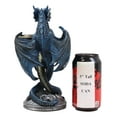 thumbnail image 6 of Dragon Heart Altar Drake Candleabra Candle Holder Twin Dragons Figurine 9"Tall, 6 of 6