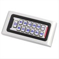 thumbnail image 4 of Lector de Identificación con Teclado Metálico S601 de 125 KHz, de Control de Acceso con Tarjeta de Proximidad y Cerradura de Puerta Independiente para Usuarios., 4 of 5