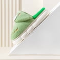 thumbnail image 2 of Pantufla Zapatilla de forro polar para mujer, antideslizante, con espuma viscoelástica, plataforma, zapatos deslizantes DQrwqpou Tenis De Mujer Tenis De Hombre, 2 of 7