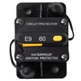 thumbnail image 1 of 60 Amp Circuit Breaker DC 12V - 72V Fuse Holder Inverter RV Truck Protection, 1 of 4
