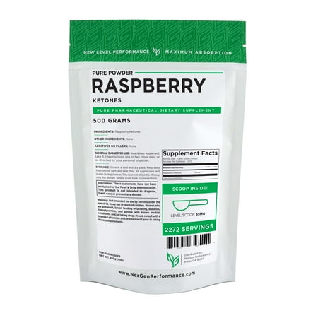 Raspberry Ketones Powder 500g (1.1lb) -Pharmaceutical Grade